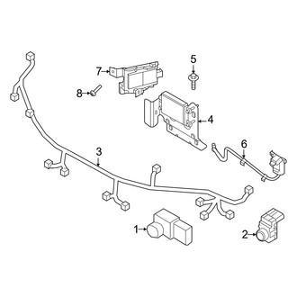 Genesis OE - Front Bumper & Grille - Electrical Components