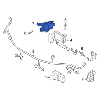 Genesis OE - Front Left Collision Warning Sensor
