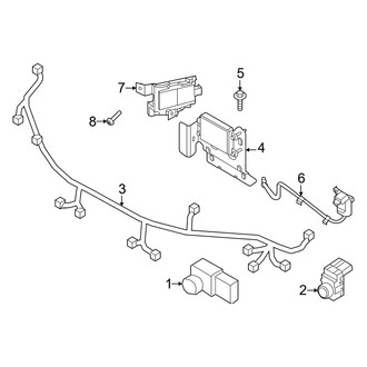 Genesis OE - Front Bumper & Grille - Electrical Components