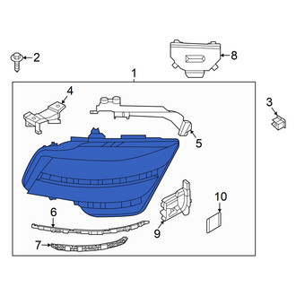 Genesis OE - Front Left Headlight Assembly