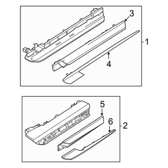 Genesis OE - Front Lamps - Side Repeater Lamps (Base / Advanced)