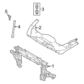 Genesis OE - Radiator Support