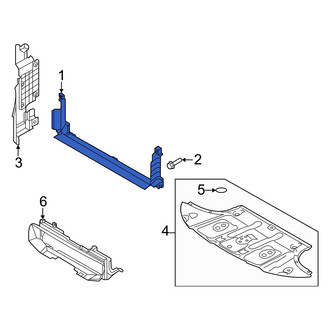 Genesis OE - Front Radiator Support Air Deflector