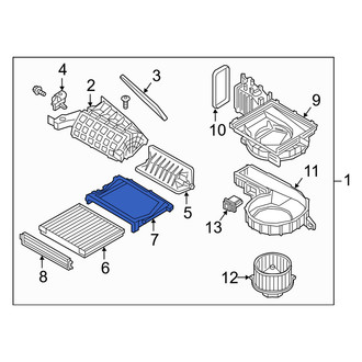 Genesis OE - Cabin Air Filter Case