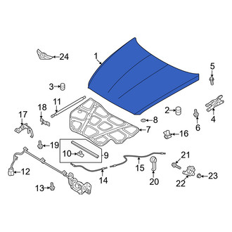 Genesis OE - Front Hood Panel