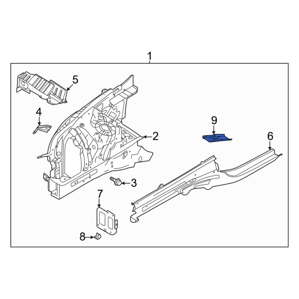 Frame Side Member Reinforcement