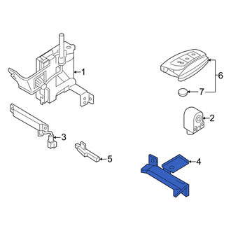 Genesis OE - Center Inner Keyless Entry Antenna