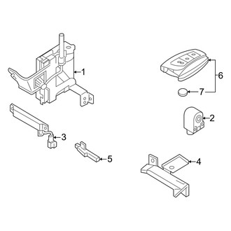 Genesis OE - Electrical - Keyless Entry Components