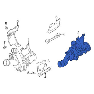 Genesis OE - Left Turbocharger