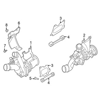 Genesis OE - Engine - Turbocharger & Components (3.5L)