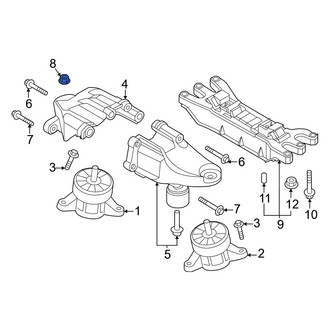 Genesis OE - Engine Mount Nut