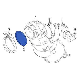 Genesis OE - Center Catalytic Converter Gasket
