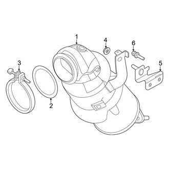 Genesis OE - Exhaust System - Converter (Sport Advanced / Sport Prestige 3.5L)