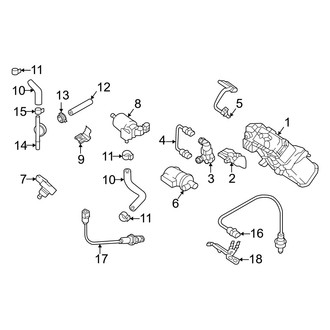 Genesis OE - Emission System (2.5L)