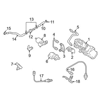 Genesis OE - Emission System (3.5L)