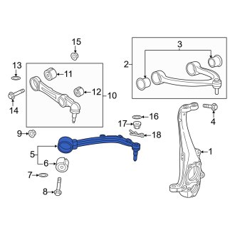 Genesis Electrified G80 OEM Suspension Parts | Shocks, Struts — CARiD.com