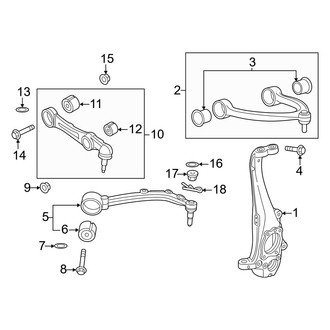 Genesis OE - Front Suspension - Suspension Components (AWD)