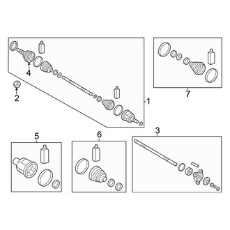 Genesis OE - Front Suspension - Drive Axles