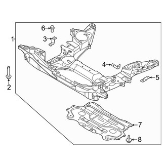 Genesis OE - Front Suspension - Suspension Mounting (AWD)