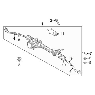 Genesis OE - Steering Gear & Linkage (Sport / Sport Prestige)