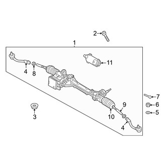 Genesis OE - Steering Gear & Linkage (All)
