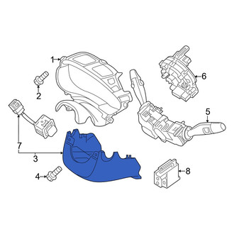 Genesis OE - Lower Steering Column Cover