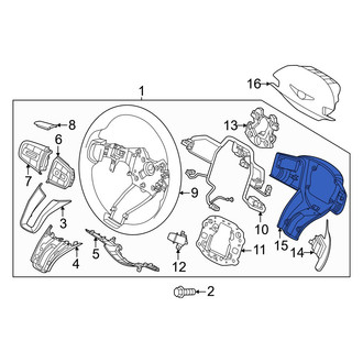 Genesis OE - Steering Wheel Back Cover