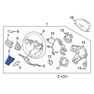 Genesis OE - Inner Steering Wheel Trim