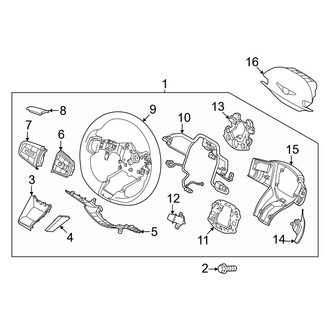 Genesis OE - Steering Wheel & Trim (With Sport Design)