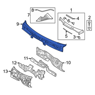 Genesis OE - Front Cowl Plenum Panel