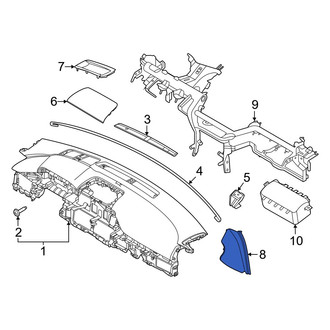 Genesis OE - Left Instrument Panel Side Cover