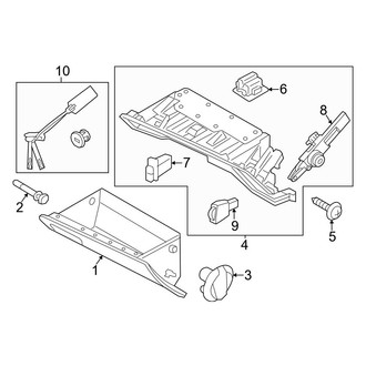 Genesis OE - Instrument Panel - Glove Box