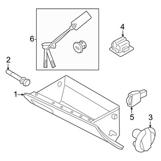Genesis OE - Instrument Panel - Glove Box