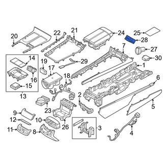 Genesis OE - Front Forward 12 Volt Accessory Power Outlet