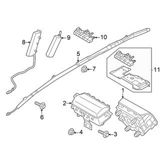 Genesis OE - Restraint Systems - Air Bag Components (Air Bags)