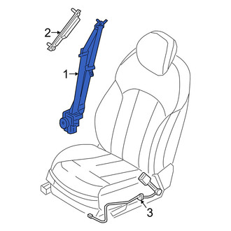 Genesis OE - Front Left Seat Belt Lap and Shoulder Belt