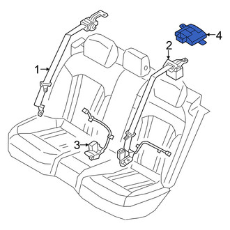Genesis OE - Rear Seat Belt Control Module
