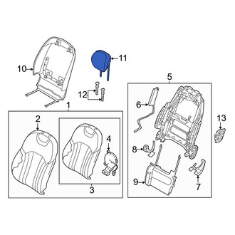 Genesis OE - Front Left Headrest