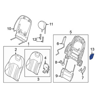 Genesis OE - Front Right Power Seat Switch
