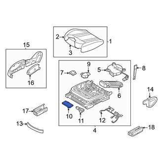 Genesis OE - Front Right Climate Controlled Seat Module