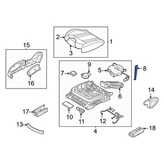 Genesis OE - Front Right Seat Belt Receptacle