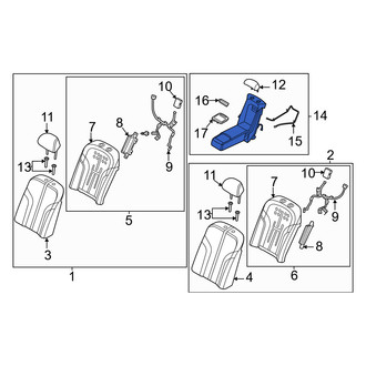 Genesis OE - Rear Seat Armrest