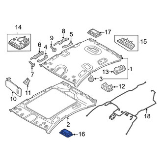 Genesis OE - Front Sunroof Control Module