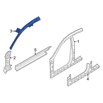 Genesis OE - Left Upper Body A-Pillar