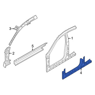 Genesis OE - Left Inner Rocker Panel