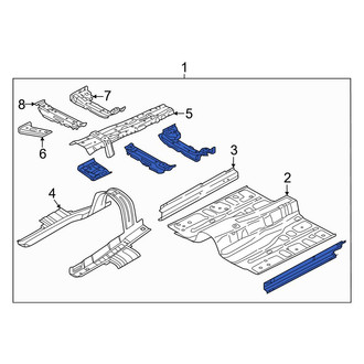 Genesis OE - Front Floor Pan