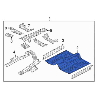 Genesis OE - Front Floor Pan