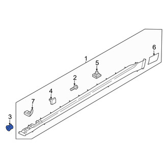 Genesis OE - Rocker Panel Molding Clip