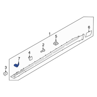 Genesis OE - Front Mud Guard