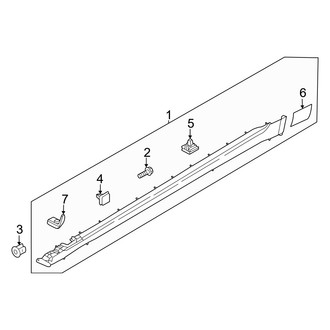 Genesis OE - Pillars, Rocker & Floor - Exterior Trim